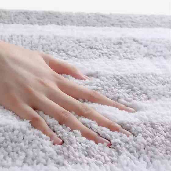 Коврик для ванны и душа противоскользящий на резиновой основе Bathlux 50х80 см, влаговпитывающий Каменец-Подольский