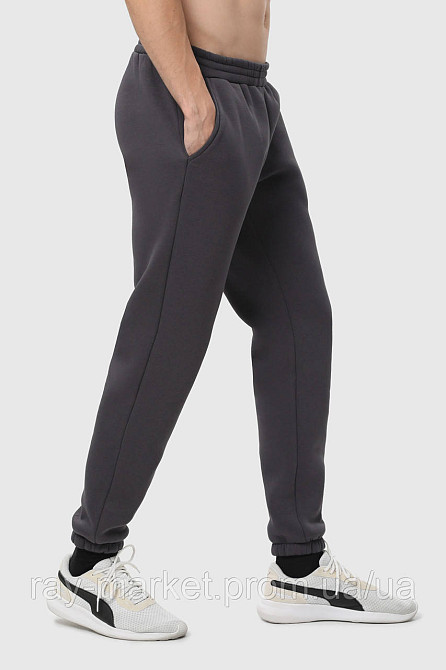 Штани чоловічі утеплені темно-сірі RAY BASIC U0901 (U0901M-Dark Grey) XXL Київ - фото 2