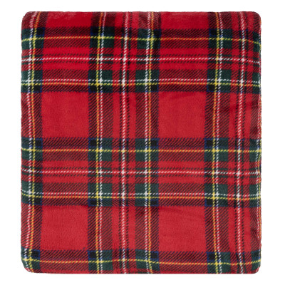 Плед Ardesto Christmas Flannel 160х200см, 100% полиэстер, клетка, красный (ART0133PB) Винница - изображение 2