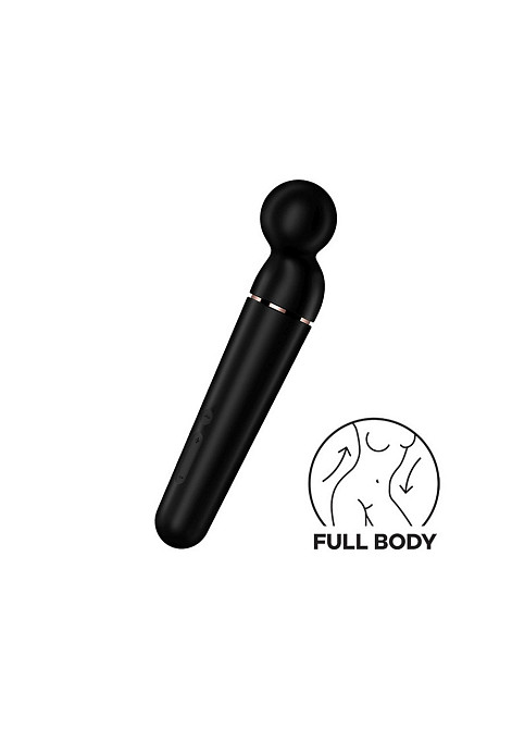Вибратор-микрофон универсальный Satisfyer Planet Wand-er для стимуляции всего тела, черный Sex Aura Киев - изображение 8