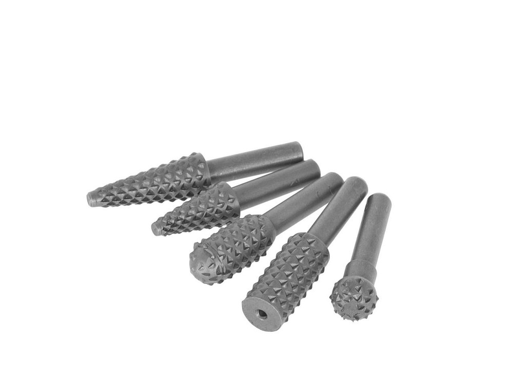 Рашпілі "GeKo" з хвостовиком Ø6мм, комплект 5 шт. Киев - изображение 2