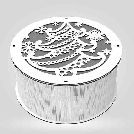 Подарункова коробка EKOSTAR d200 h100 Київ