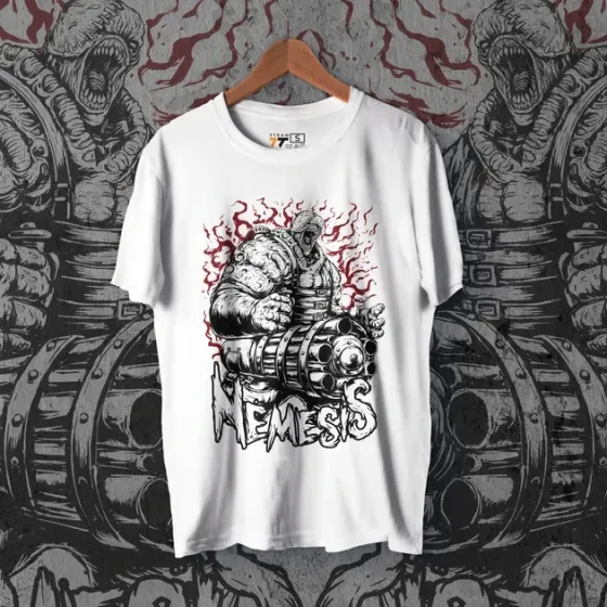 Футболка чоловіча з  принтом Resident Evil Nemesis Розмір 48 Anime0107 Дніпро
