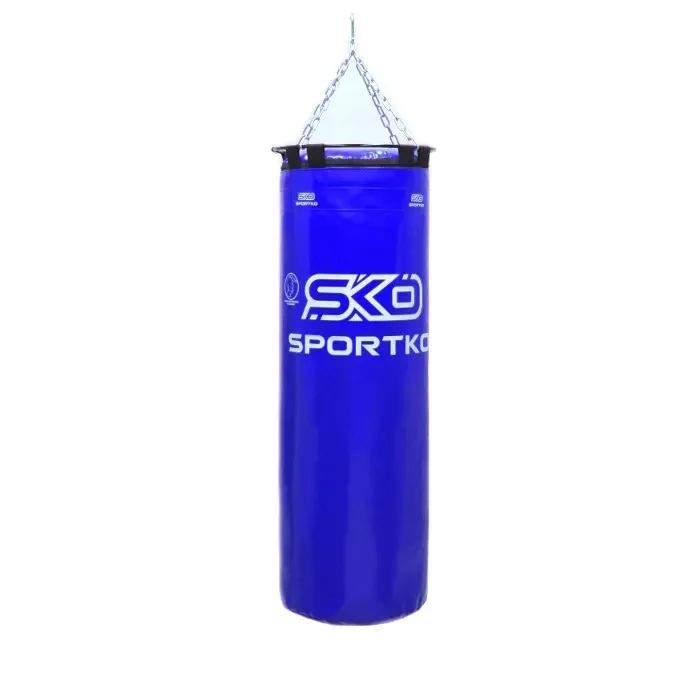 Мешок боксёрский Элит МП-02 ПВХ SPORTKO (d-30 см,вес-20-25кг, h-110см) ШЕШЕ САМОВИВИЯ! Вишнёвое - изображение 8