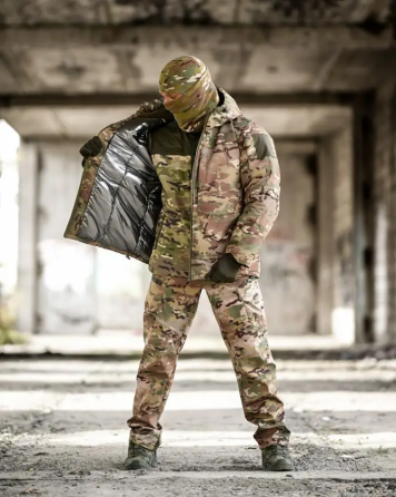 Костюм зимний тактический 5в1 Tаslan вт6866 Мультикам L Киев