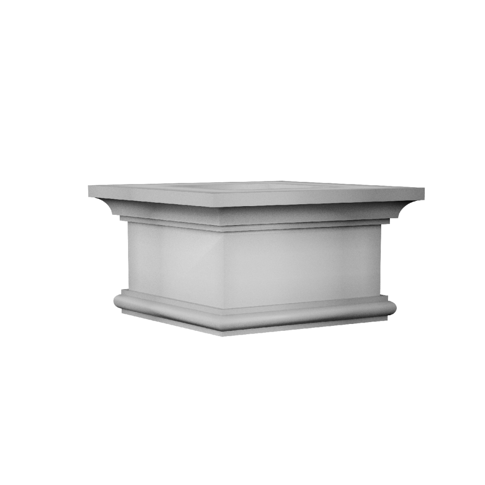 Капітель колони фасадної полістиролової Prestige Decor LC 117-1 Дніпро - фото 1