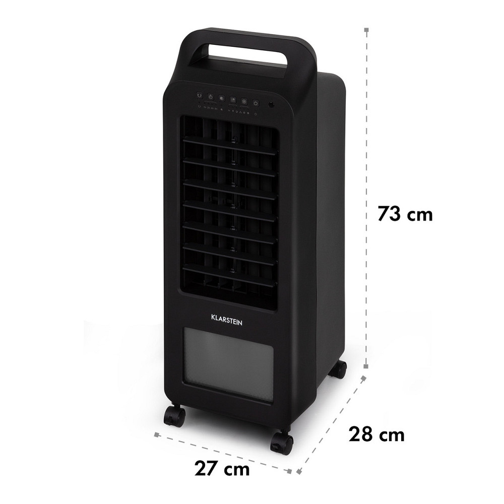 Cooler Rush вентилятор воздухоохладитель 5.5L 45W пульт дистанционного управления 5x пакет со льдом черный Ровно - изображение 10