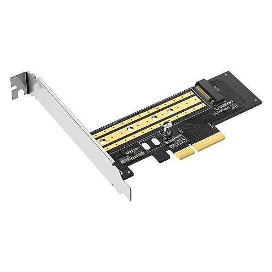 Адаптер Ugreen для встановлення SSD M.2 (NVMe) у слот PCI-E 3.0 x4 CM302 70503 Николаев