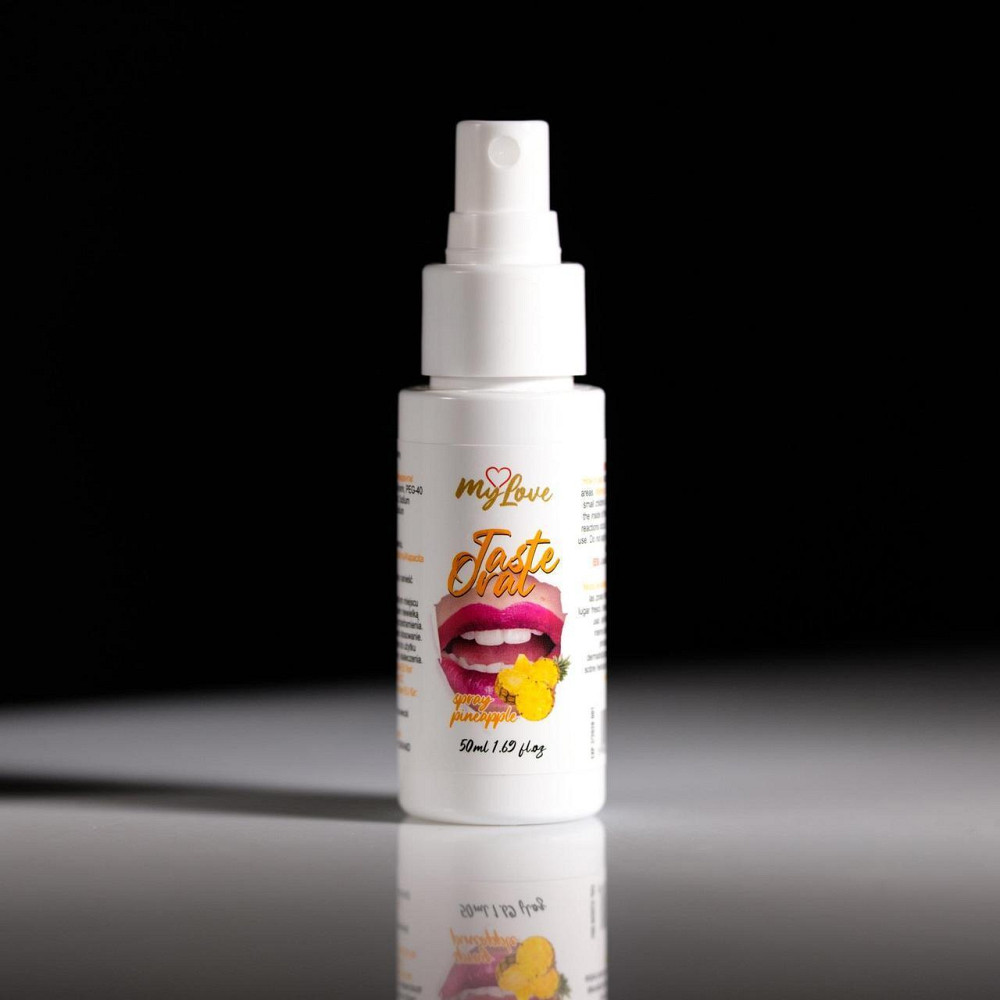 Оральный спрей - MyLove Taste Oral Spray Pineapple, 50 мл Sex Aura Киев - изображение 4