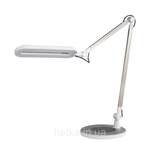 Лампа настільна світлодіодна гнучка Sirius BL-1221 срібна Київ