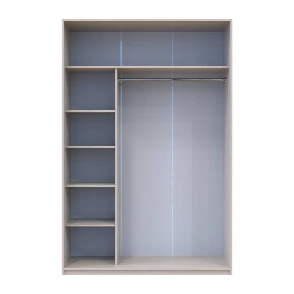 Шкаф-купе Doros Сити Лайт Кашемир 1 ДСП/1 зеркало 150х60х225 (80736353) Днепр - изображение 7