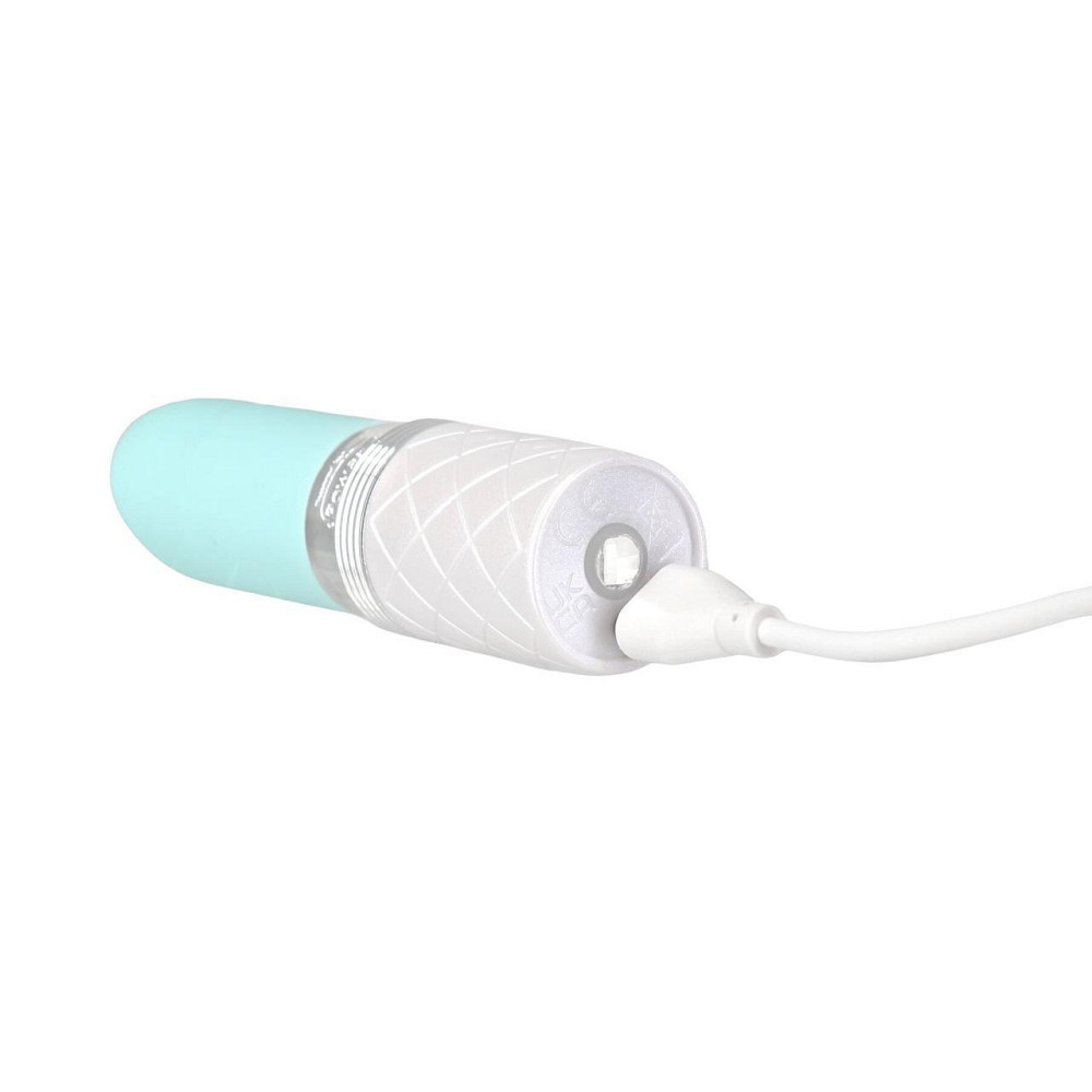 Вібратор Pillow Talk Lusty Luxurious Flickering Massager - Teal Sex Aura Київ - фото 5