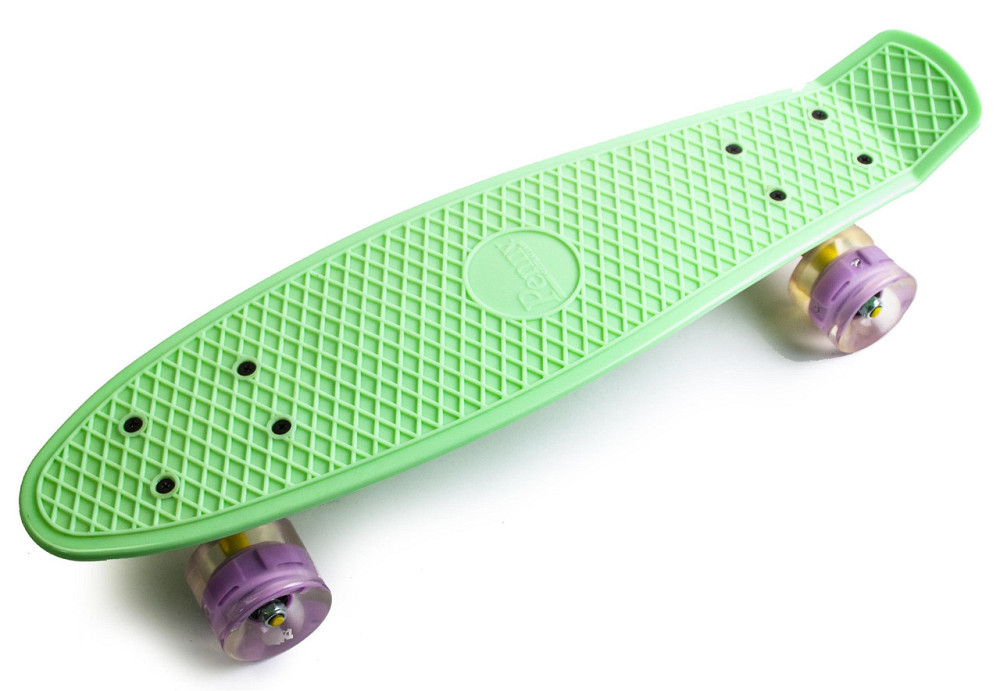 Пластиковый скейтборд MINT со светящимися колесами Одесса - изображение 1