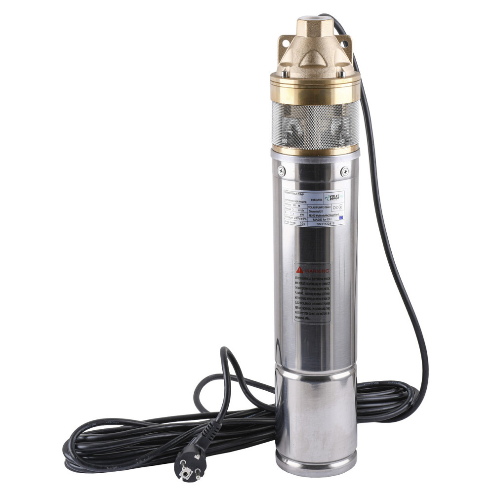 Насос скважинный вихревой VOLKS pumpe PM 4SKm150 1,1кВт + кабель 10м (000023528) Киев - изображение 1