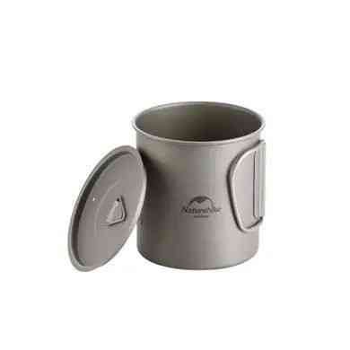 Кружка титанова з ручкою 450 мл Naturehike NH20CJ005 Киев