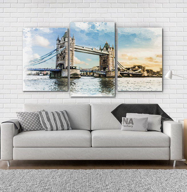 Модульна картина Лондон Міст Art-194_3 Київ - фото 2