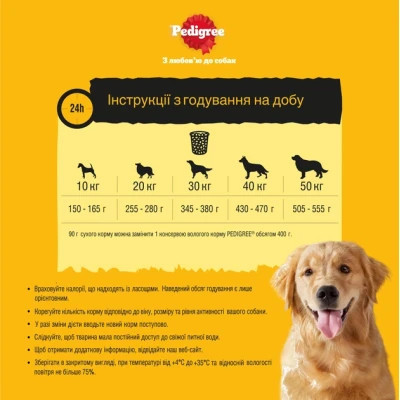 Сухий корм для собак Pedigree з птицею та овочами 2.6 кг (5998749144961) Вінниця - фото 3