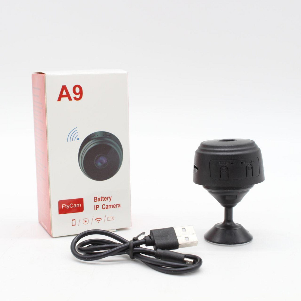 Беспроводная WiFi мини камера видеонаблюдения, FullHD,  A9 / Портативная ip камера видеонаблюдения Киев - изображение 9