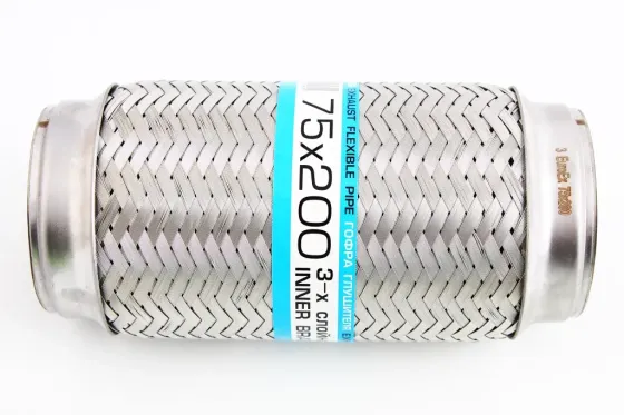 Гофра глушителя 75*200 3-слойная EuroEx Винница