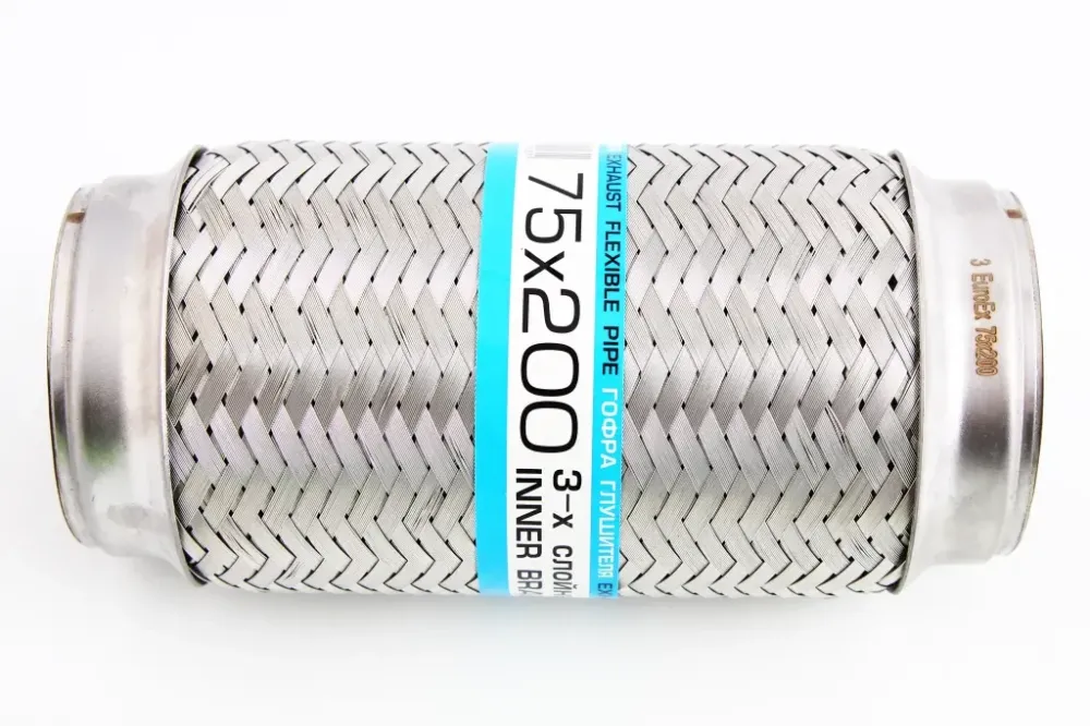 Гофра глушителя 75*200 3-слойная EuroEx Винница - изображение 2