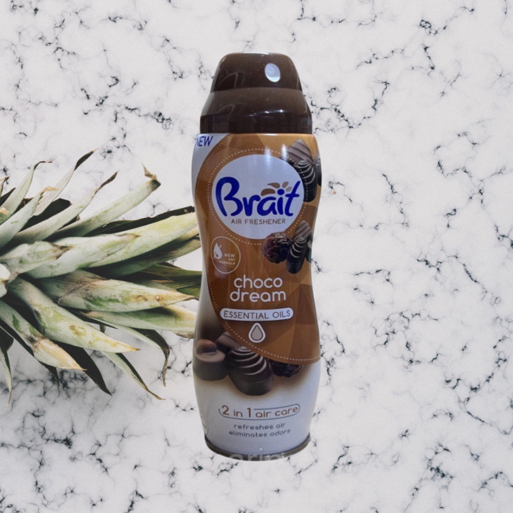 Сухий освіжувач повітря аерозоль Brait Шоколадна Мрія 300 мл Виноградов - изображение 1