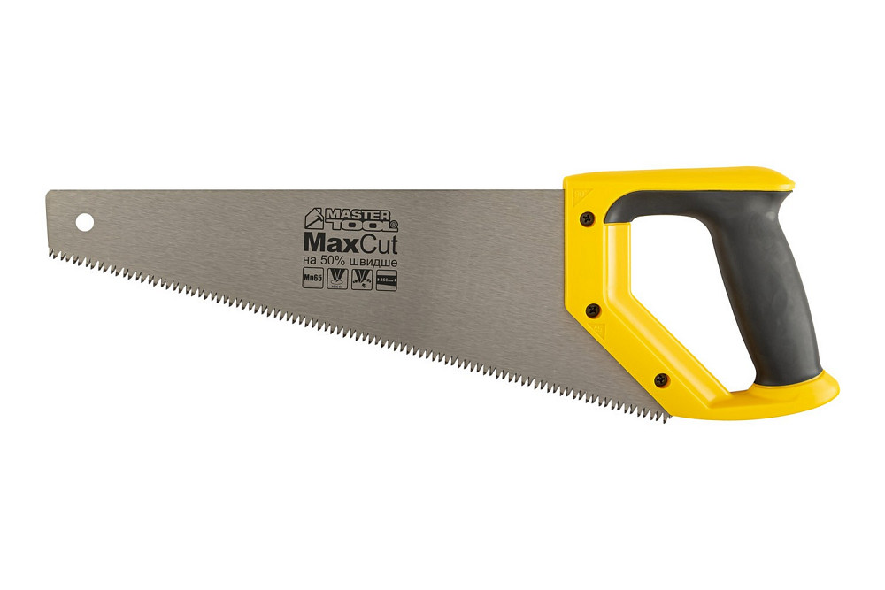 MASTERTOOL Ножівка столярна MASTERTOOL 7TPI MAX CUT 350 мм загартований зуб 3-D заточування пол Киев - изображение 4