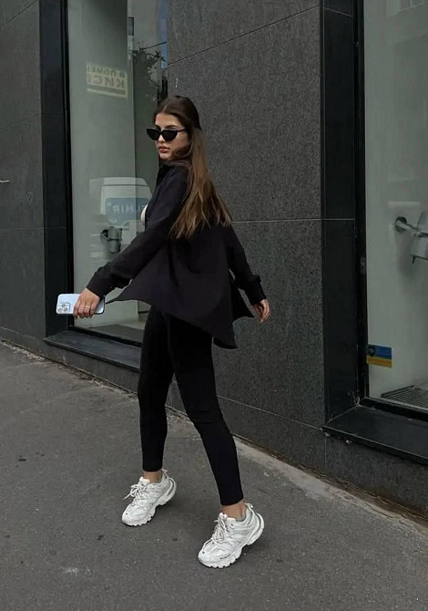 Женский стильный привлекательный костюм микро флис на дайвинге Черный, 46/48 Одесса - изображение 4