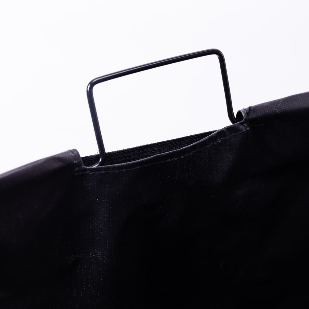 Yiwu Кошик для білизни на підставці 36×32×52 (см) м'який Чорний HP-41-11B Коломия - фото 5