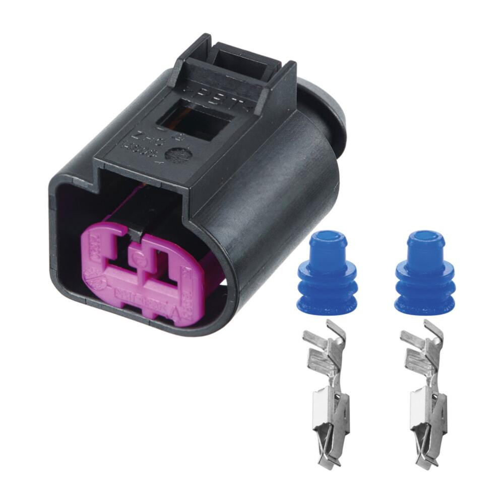 Роз'єм конектор 2-кон., Генератор, 1J0973772, 1898500000 VAG Германия, Франция, Германия Audi, Bugatti, Porsche, Seat, Skoda, VW Київ - фото 1