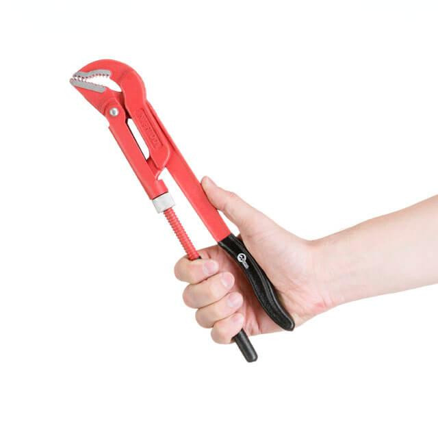 Ключ трубний, 1", 45° INTERTOOL XT-2110 Київ - фото 3