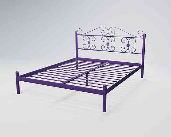 Кровать двухспальная BegoniyaDesign 120х190 фиолетовый Киев