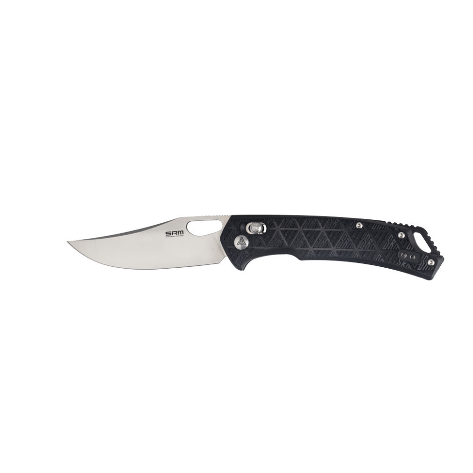 Нож складной SRM Retriever 9201-PB, черный Киев - изображение 4