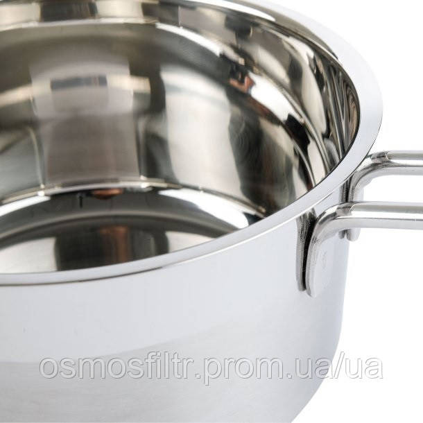 Сотейник Axentia  Brilliant 1.8 л нерж сталь 16 см (135943) Киев - изображение 8