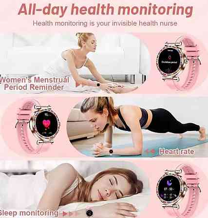 Жіночий смарт-годинник: EIGIIS CF30 RAINBOY. NFC. Київ