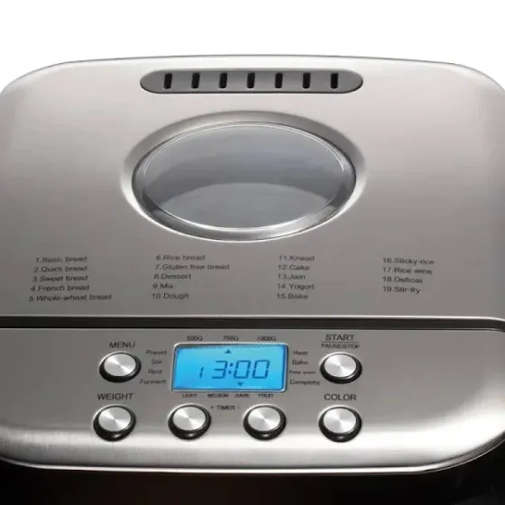 Хлібопіч Domotec/RAF R-208 600Вт, 19 програм, антипригарне покриття, таймер, режим підігріву Київ