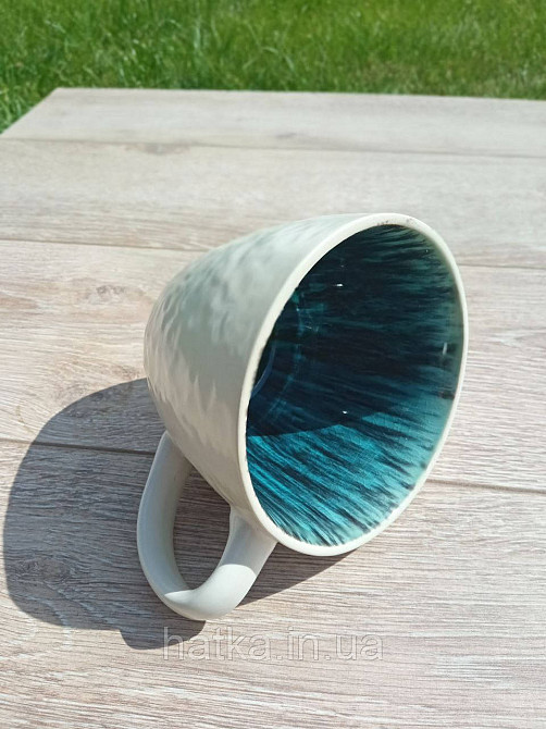 Чашка Olens "Totem" 400 мл кераміка білосняя Київ - фото 3