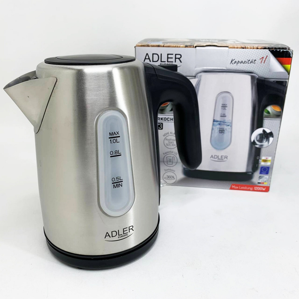 Современный электрический чайник, Чайники металлические из нержавеющей стали, Чайник дисковый GD-50 Львов - изображение 5