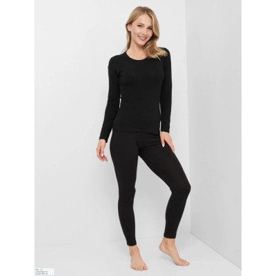 Лонгслив Kappa T-shirt Manica Lunga Girocollo K2601 Nero чорний S (8054954012765) Винница - изображение 3