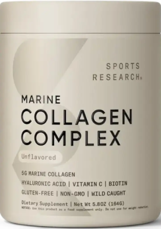Морской коллаген Sports Research Collagen Beauty Complex  164g Киев