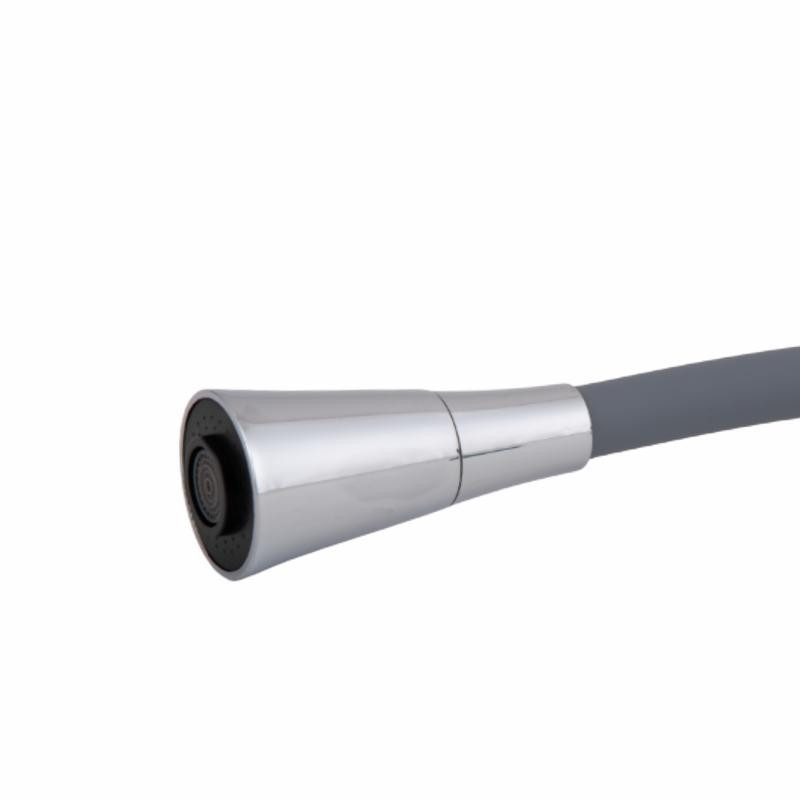 Смеситель для кухни Lidz Tani 008F3 с гибким изливом (k40) LDTAN008F3GCR39507 серый / хром Киев - изображение 3