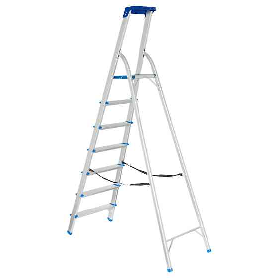 Драбина алюмінієва 7 щаблів 2.01м SIGMA (5036654) Київ