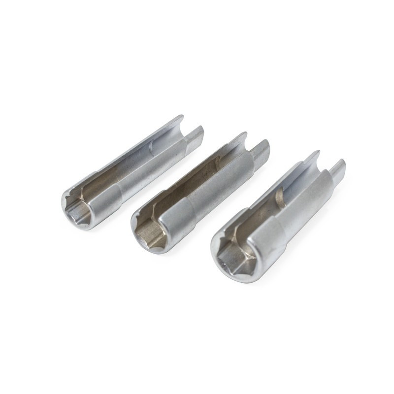 Набір подовжених головок для свічок розжарювання під ключ 10мм 8 9 10мм 3пр. в кейсі Одеса - фото 2