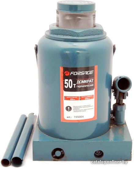 Домкрат бутылочный 50т с клапаном (h min 260мм, h max 415мм) Forsage F-T95004 Одесса - изображение 1