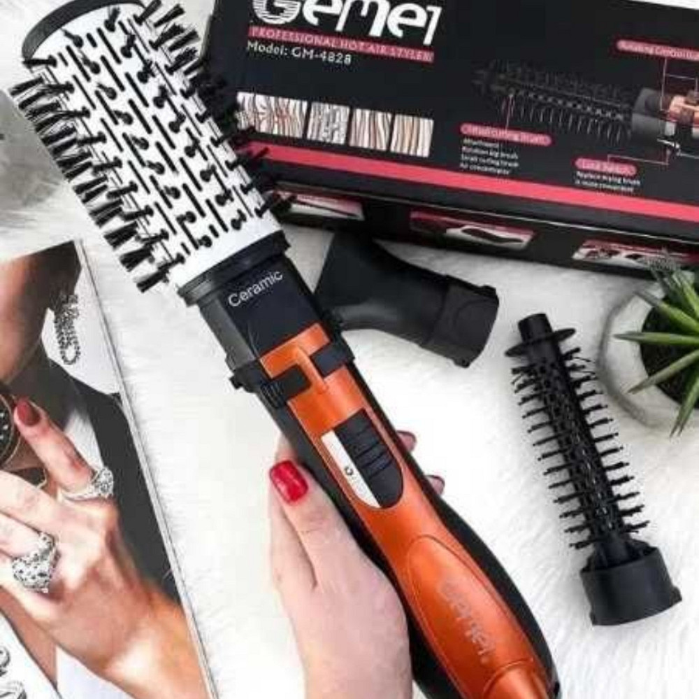 Фен щетка браш для волос 2в1 VGR V-498 стайлер Фен. Харьков - изображение 6