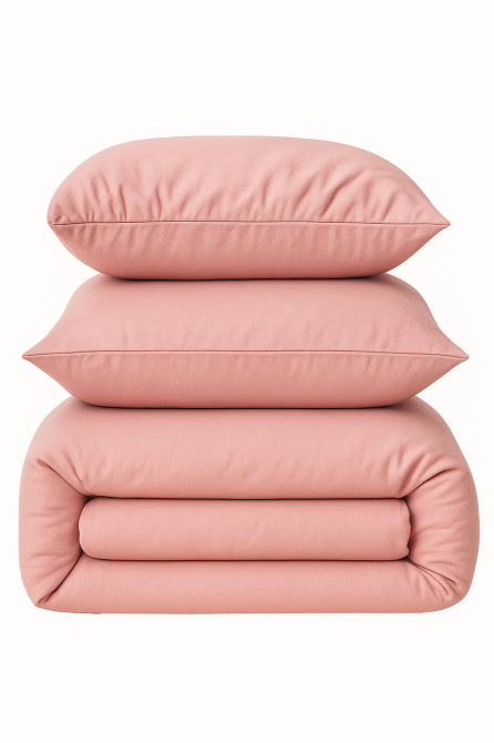 Ecotton Наволочка Ecotton 50х70 см фланель із бавовни Pink Рожевий Коломыя - изображение 1