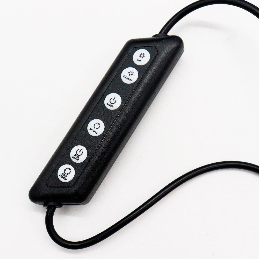 Лампа кольцевая 26 см с держателем для телефона RGB, MJ260 Soft Ring Light / Световое кольцо для селфи Киев - изображение 7