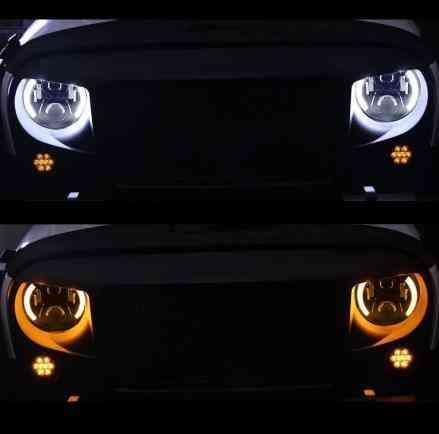 Передні лед фари Нива ВАЗ 2121, ВАЗ 2101, ГАЗ24, УАЗ. LED фари Протитуманні фари лідер Харків