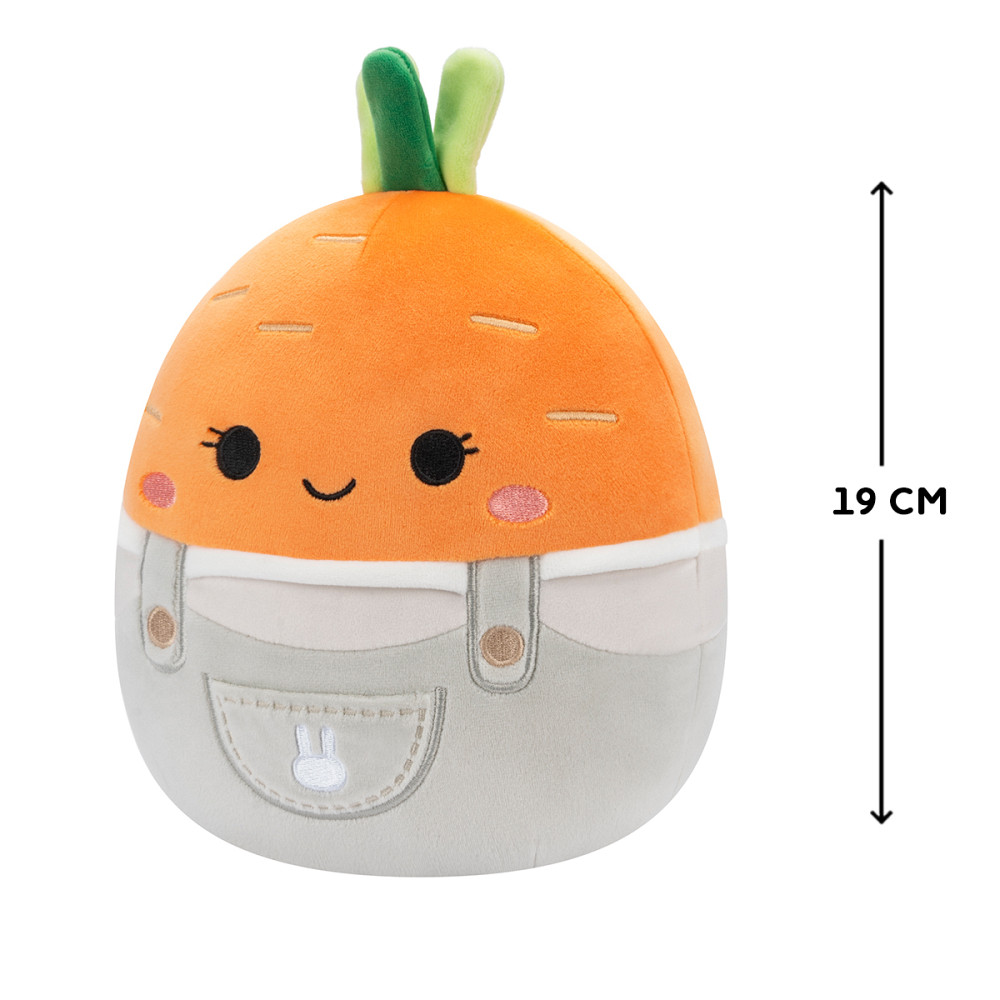 М'яка іграшка Squishmallows - Морквинка Кароліна (19 cm) Дніпро - фото 2