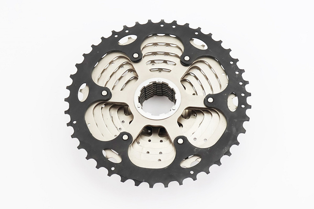 Касета 11зв. 11.13.15.17.19.21.24.28.32.36.42Т (трансмісія 1х11), сріблясто-чорна Київ - фото 2