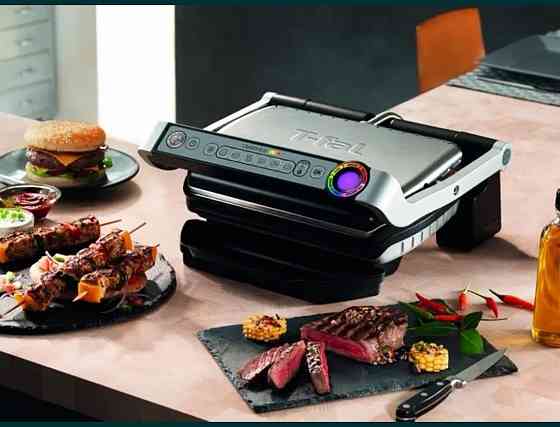 Електричний гриль TEFAL OptiGrill+GC712D34 Київ